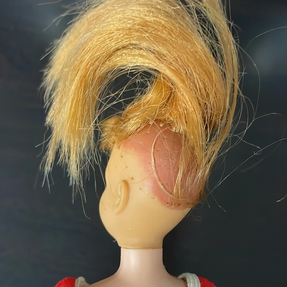 Vintage 1963 Redhead Straight Leg Skipper Doll Barbie Family Original Outfit - Picture 4 of 6